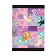 thumbnail image 3 of CHAQLIN Geometric Cute Cat Children's Wallet, Polyester Tifold Coin Purses for Travel, Portable Lightweight Kids Trifold Wallet, 3 of 7