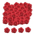 thumbnail image 2 of Pequeñas cabezas de rosas artificial de 3,5 cm, cabezas bodas, cajas de regalos DIY, decoración de mesa para el hogar Fanmusic Pequeñas cabezas de rosas, 2 of 6