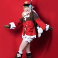 thumbnail image 3 of Klee-Disfraz de Cosplay Genshin Impact para mujer, disfraz de Halloween, carnaval, vestido rojo Loli, traje bonito, sombrero de plumas, peluca con orejas, conjunto completo de accesorios, 3 of 4