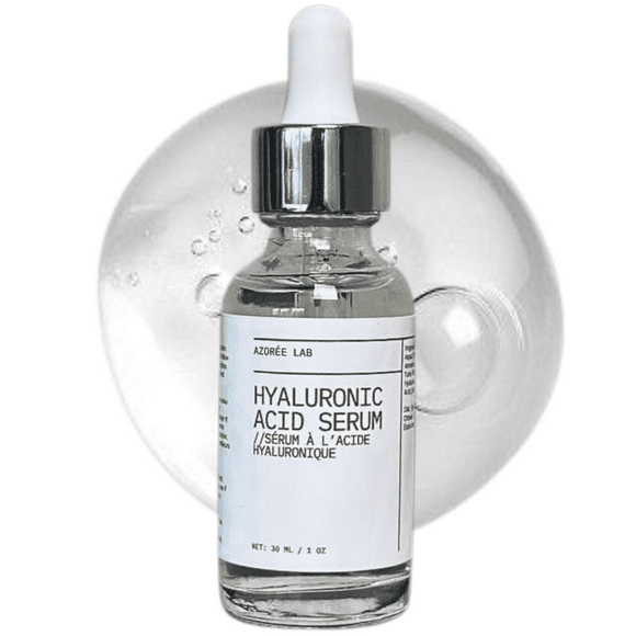 Hyaluronic Acid Serum 30ml – Deep Hydration with Soluble Collagen, Agave Stem Cells & Prickly Pear – Vegan, Fragrance-Free, Suitable for Sensitive Skin