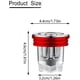 thumbnail image 2 of Anillo de silicona antideslizante para protección de desagües, ambiente de vida fresco con instalación sin esfuerzo para sistemas de drenaje de baños y cocinas (2 piezas), 2 of 5