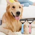 thumbnail image 4 of Pet Comb Double Untie Knot Rake Pet Dog Brush Hair Tool Grooming F9p0, 4 of 8