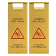 thumbnail image 6 of 2Pcs Stainless Steel Wet Floor Sign Caution Wet Floor Sign Safety Warning Sign, 6 of 15