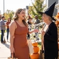 thumbnail image 3 of Agnes Orinda Women's Plus Size Halloween Outfits Dress Summer Sleeveless Square Neck Bodycon Cocktail Sundress Tank Dress 3X Orange, 3 of 11