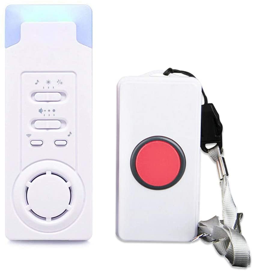 110dB Emergency Personal Safety Alarm Alert Wireless Call for Elderly Pregnant 