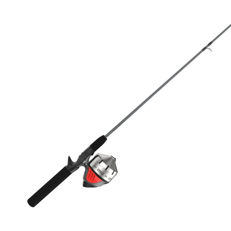 Zebco 404 Hoss Spincast Reel and Fishing Rod Combo, 5-Foot 6-Inch