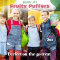 thumbnail image 2 of Bliss Life Fruity Puffers Freeze Dried Candy, Crunchy Sweet, For Parties, Goodie Bags, Snack, 2 oz, 2 of 6