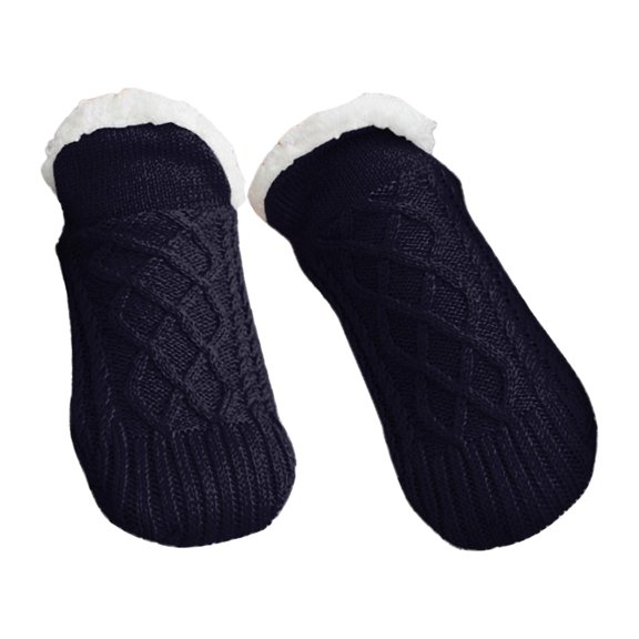 1Pairs Women Slipper Socks, for Female New Year Gifts Black