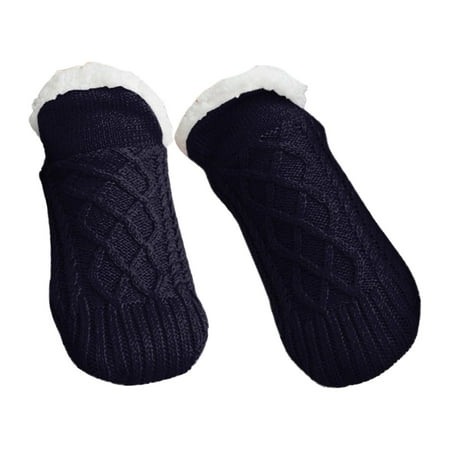 

1Pairs Women Slipper Socks for Female New Year Gifts Black