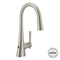 thumbnail image 2 of Moen 9126EWSRS Kurv Single Handle Pull Down Touchless Kitchen Faucet in Spot Resist Stainless, 2 of 7