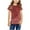 Red, variant on Zwiiyzr 2024 Summer Tops for Toddler Floral Print Irregular Hem Tee Shirts Short Sleeves Round Neck Tie Dye Blouse Tees Clothes Blue-11-12 Years