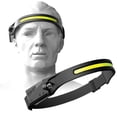 thumbnail image 2 of Linterna frontal con sensor de movimiento LED recargable por USB, luz de trabajo, linterna frontal, 2 of 5