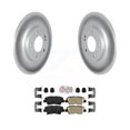 thumbnail image 1 of Transit Auto Rear Coated Disc Brake Rotors and Ceramic Pads Kit for Car 2017 Kia Cadenza Limited Technology with Electric Parking KGA-105418, 1 of 2