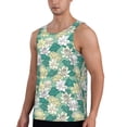 thumbnail image 2 of Logiee Lotus Flower1 Print Men's Workout Tank Top,Quick Dry Workout Tank Top,Gym Muscle Tee,Fitness Bodybuilding Sleeveless T Shirt-XX-Large, 2 of 7