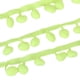 thumbnail image 1 of Wosthever Adorno decorativo fácil de usar para diversas manualidades Cinta con flecos de bolas con adornos de pompones de 5 yardas Encaje de Decoración del hogar Amarillo fluorescente, 1 of 6