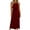 Red, variant on DeHolifer Summer Maxi Dresses for Women,Sleeveless A Line Flowy Long Dress, Breathable Summer Beach Vacation Outfits Army Green 2XL
