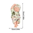 thumbnail image 3 of Fiudx Muñeca Bebé Renacida, Muñeca Realista de Vinilo con Ropa, Incluye Chupete, Ideal para Fotografía, Regalo Perfecto para Ocasiones Especiales, 7.48 Pulgadas, 130 G de Peso., 3 of 7