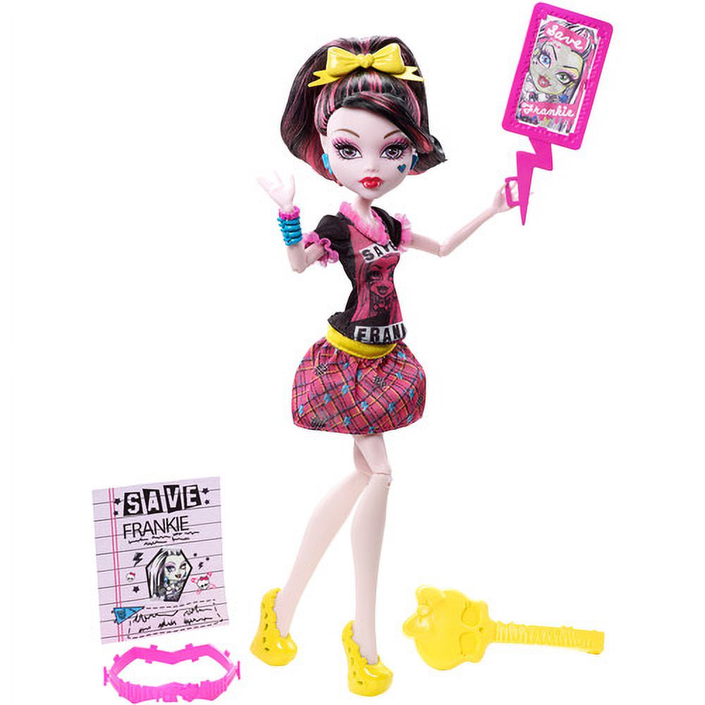 5Startd Monster High Freaky Fusion Save Frankie Draculaura - image 2 of 2