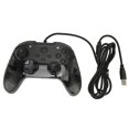 thumbnail image 1 of Wired Game Controller Double Vibration RGB Transparent Shell Gamepad Joystick for Xbox PC Black, 1 of 1