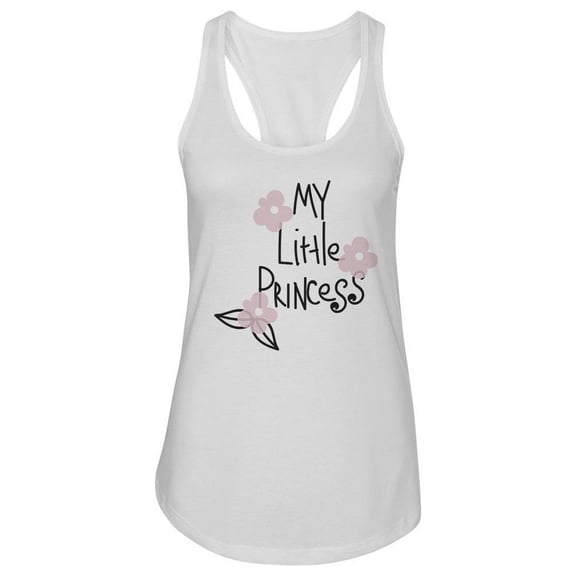 My Little Princess Calligraphy Tank Women -Image by Shutterstock, Female x-Large