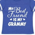 thumbnail image 4 of Inktastic My Best Friend is My Grammy with Hearts Boys or Girls Toddler T-Shirt, 4 of 5