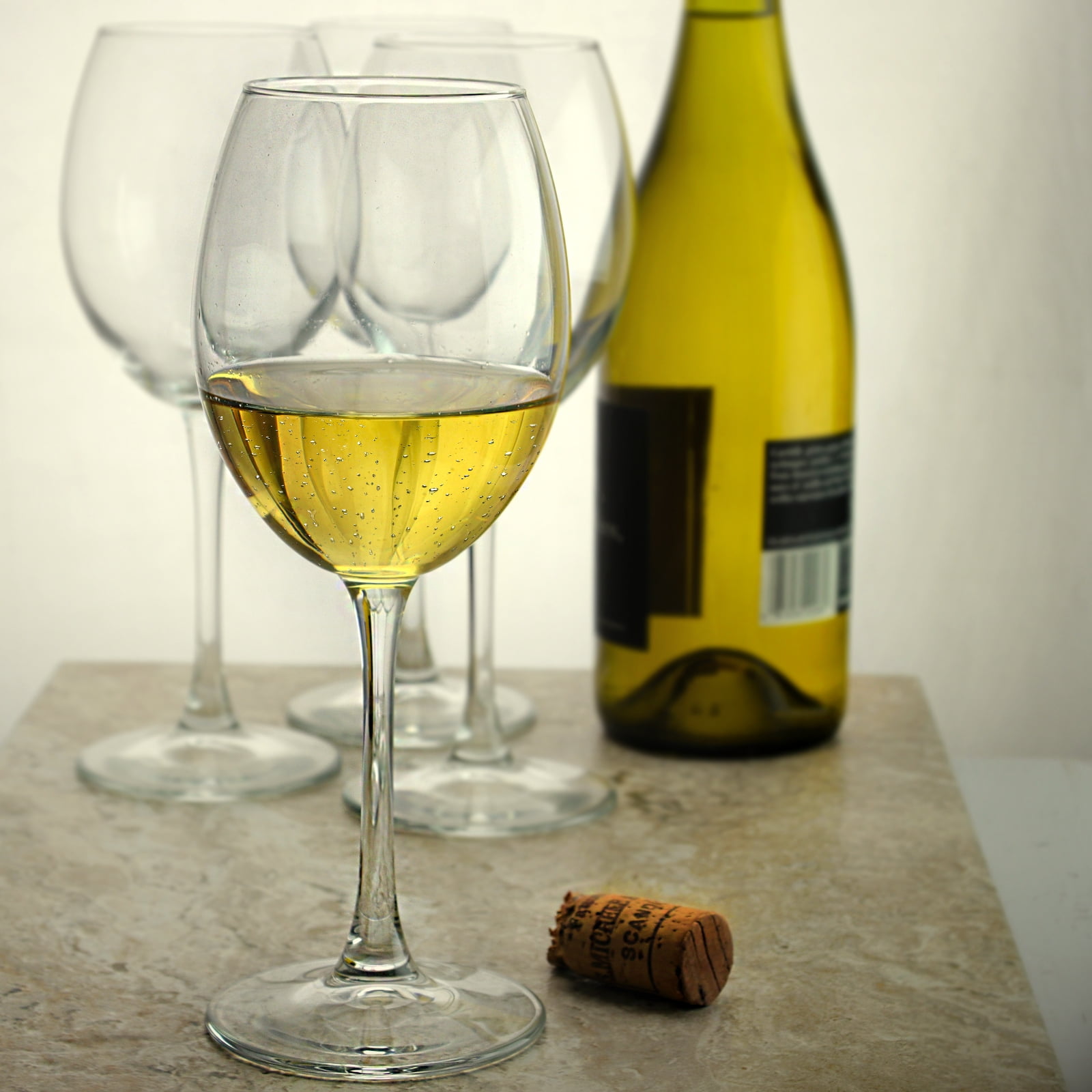 Enoteca Italian Wine Bar Stemless Wine Glass (Gift Box Set of 4
