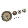 thumbnail image 1 of 50T Metal Main Gear and 21 19 17T Pinion, RC Car Accessories Replacement Easy To Install Small with Set Screws for RC Cars, 1 of 1