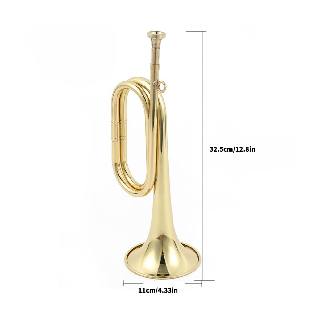 CEORPER Compacts C Key Brass Trumpet Featuring Superior Acoustics and Comfortable Handling for Enhances Musical Experience