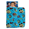 thumbnail image 3 of Disney Mickey Mouse Funhouse Crew Blue Toddler Nap Mat, Preschool Boy, Polyester, 3 of 7