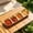 Gold, variant on 10.3 x 3.26 Inch Soy Sauce Dish Stainless Steel Divided Dip Bowls Korean 4 Compartment Sauce Plate Seasoning Dipping Condiment Tray for BBQ Vinegar Spice Salt Sugar Flavor Home Restaurant (Gold)