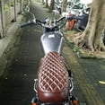 thumbnail image 4 of Motorcycle Seat Comfortable Flat Saddle Seat Saddle Made of Synthetic Leather, Length, 4 of 8
