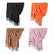 thumbnail image 5 of Qarigey Bufanda de invierno unisex de poliéster Accesorio cálido y de moda para todas las bufandas de invierno Bufanda de tubo Accesorios de disfraces negro, 5 of 6