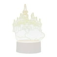 thumbnail image 2 of EGNMCR USB Acrylic Night Light LED Table Desk Bedroom Decor Gift Warm White Lamp led light, 2 of 2