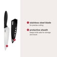 thumbnail image 4 of Cuchillo de Chef Zyliss 18,4 cm Acero Inoxidable con Funda, 4 of 8
