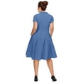 thumbnail image 3 of Ellos Plus Size Sandy Shirtwaist Dress, 3 of 5