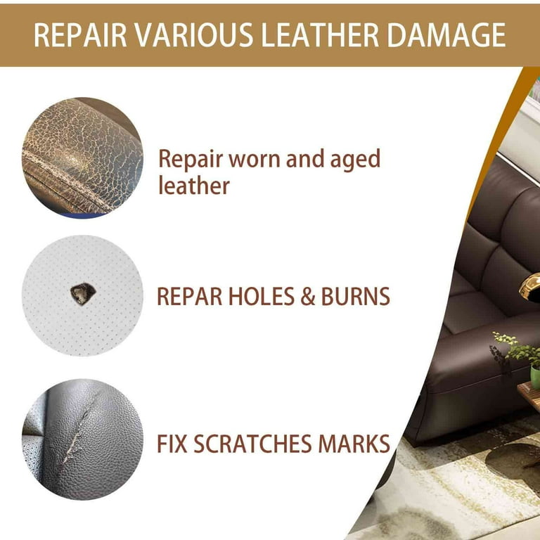 Car Leather Repair Cream Repair Cream Sofa Leather Restoration Kit Sofa  Leather Restorative Brown Car Seats Boots Cream Leather Restoration for  Upholstery 