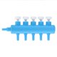 thumbnail image 1 of Tubo de agua de acuario de plástico, conector de válvula de Control de volumen, divisor de aire para tanque de peces, accesorio de bomba de oxígeno de 5 vías, 1 of 5