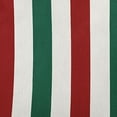 thumbnail image 2 of 26" x 26" Simply Daisy Christmas Stripes Polyester Accent Pillow, Forest Green Qty 1, 2 of 3