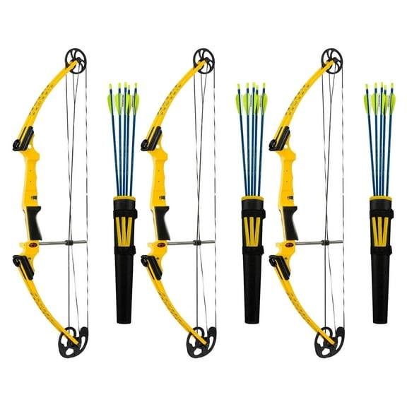 Genesis Archery Original Right-Handed Compound Bow Kit (3 Pack)