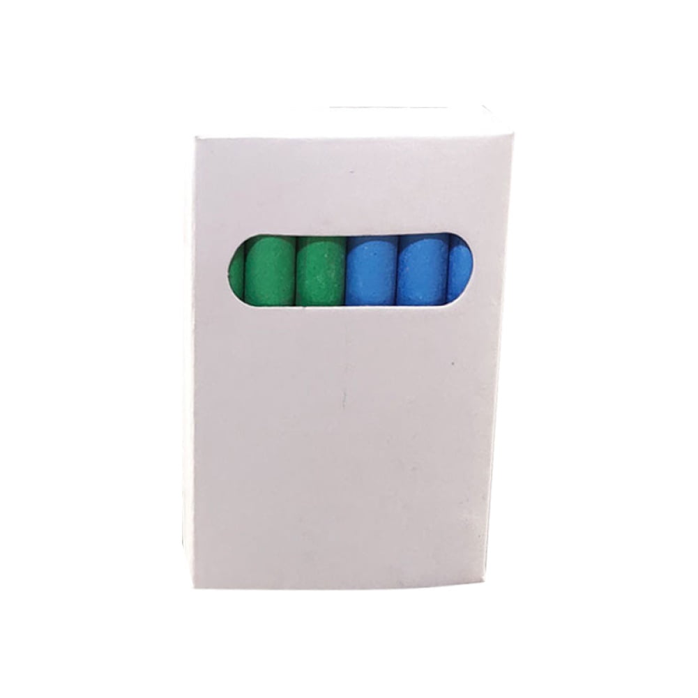 12 Sticks Watersoluble Dustless Chalkboard Chalk Crayons School Office