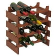 thumbnail image 4 of Wooden Mallet Dakota 16 Bottle Floor Wine Rack, 4 of 4