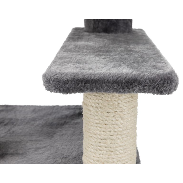 TRIXIE Baza Senior Plush & Sisal Scratching Post, Hammock, 2