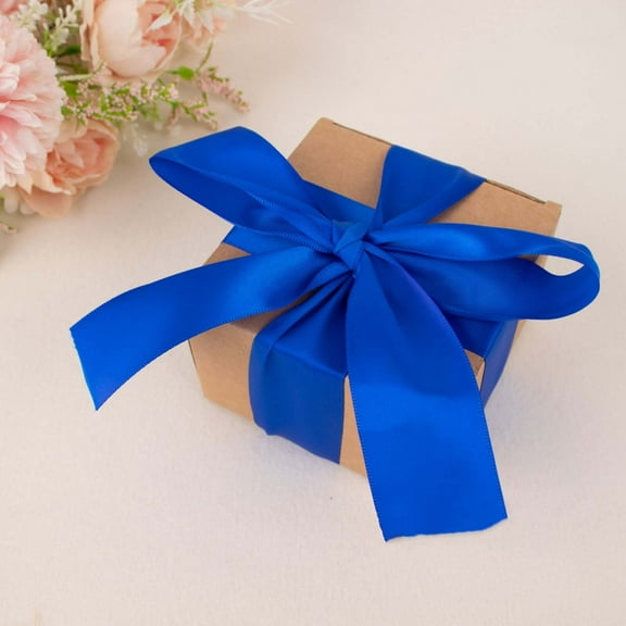 Efavormart 50 Yards 1.5" Satin Ribbon For Gift Package Wrapping, Hair Bow Clips & Accessories Making Crafting Wedding Decoration-Royal