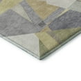 thumbnail image 3 of Addison Rugs Mayfield Premium Machine Washable Transitional Geometric Pewter Rectangle Rug, 10' X 14' Machine Washable Transitional Geometric Pewter Oversized Sherpa Throw Blanket, 3 of 7