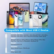 [Apple MFi Certified] 3 Pack Headphone Adapter for iPhone 15,USB Type C to 3.5mm Female Headphone Jack Adapter Aux Audio Dongle Compatible with iPhone 15/15 Plus/15 Pro/15 Pro Max,Galaxy S23 S22 Ultra