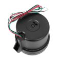 thumbnail image 4 of Coche 0-8000 RPM Blanco LED Retroiluminado Tacómetro Calibre Kit Mate Negro, 4 of 6