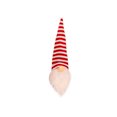 thumbnail image 1 of Bearachild Cubierta de botella de vino de Navidad sin rostro para hombre mayor manga de tela sombrero de copo de nieve ropa de comedor gnomos Kits de decoración para fiestas raya blanca roja, 1 of 6