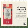 thumbnail image 3 of Endangered Species Natural 60% Dark Chocolate Bar Cinnamon Cayenne & Cherries 3 oz Pack of 4, 3 of 8