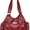 Red, variant on SPEKSEE Hobo Purses and Handbags for Women Leather Multi-Pocket Tote Bag with Zipper Daily Shoulder Bags