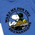 thumbnail image 3 of Peanuts - Wake Me Shenanigans - Toddler and Youth Short Sleeve Graphic T-Shirt, 3 of 6